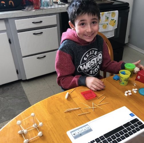StDavidDragons's tweet photo. Great job Isioma, Paul and Brodie for building 3D shapes, bird feeders and bird feeder guides! #SCSAtHome Ms. Lepage is very proud of you!!! 🐉🙌🏻🤗 https://t.co/113P50zAk7