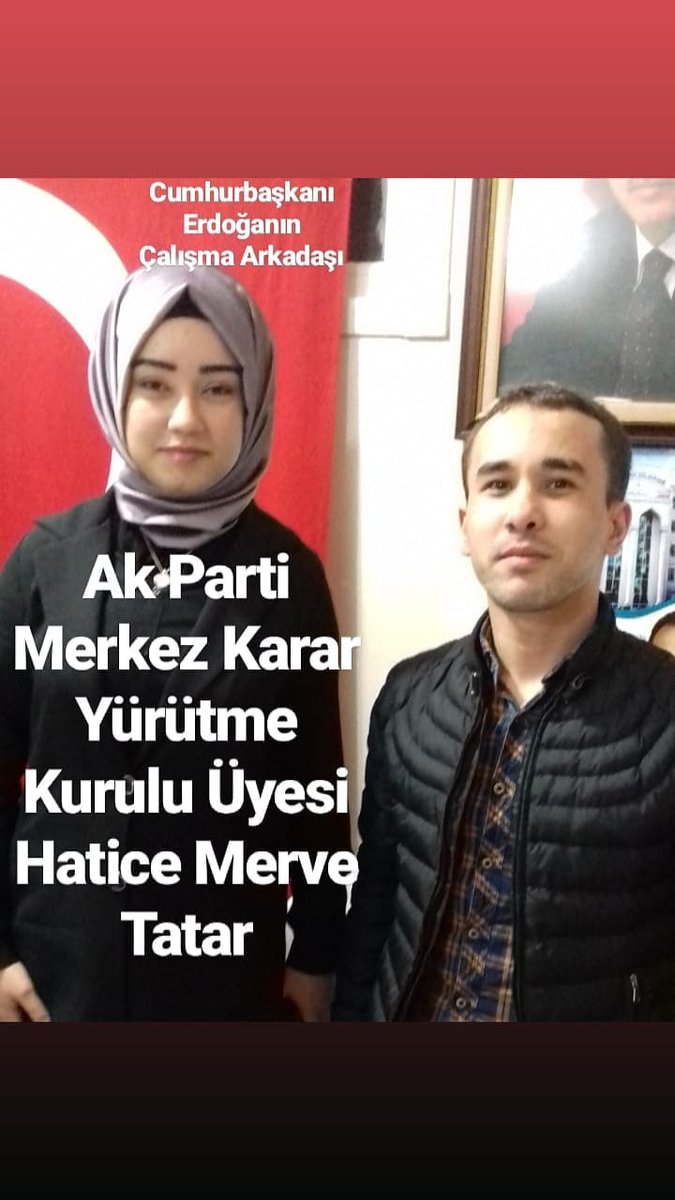 Cumhurbaşkanı Erdoğan'ın Çalışma Arkadaşı Ak Parti Merkez Karar Yürütme Kurulu Üyesi Hatice Merve Tatar'ı İstanbul Bağcılar Fatih Mahallesinde Ağırladık . Kendisini Ağırlamaktan Memnuniyet Duyduk . Her Zaman Bekliyoruz Başkanım .
