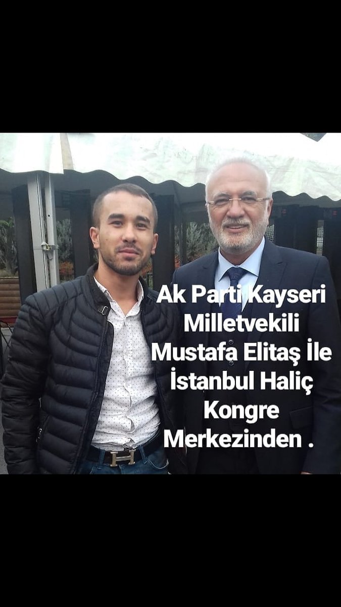 Eski Ekonomi Bakanı ve Şu Anda Ak Parti Kayseri Milletvekili Mustafa Elitaş'ı İstanbul Haliç Kongre Merkezinde Ağırladık . Büyükşehir Belediye Başkan Adayları Toplantısında Bir Araya Geldik . Allah Kendisinden Razı Olsun .