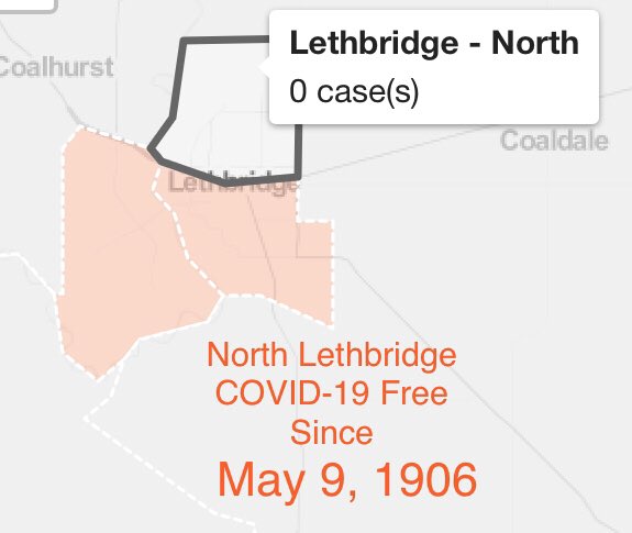 JeffNiwa's tweet photo. @LethbridgeCity They can take our power, but they can’t give us COVID https://t.co/XOCpMGWSi2