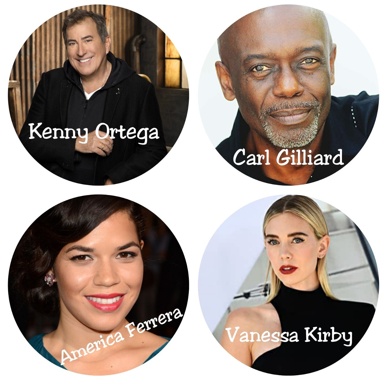 Happy Birthday Sir Kenny Ortega, Carl Gilliard, America Ferrera and Vanessa Kirby..           