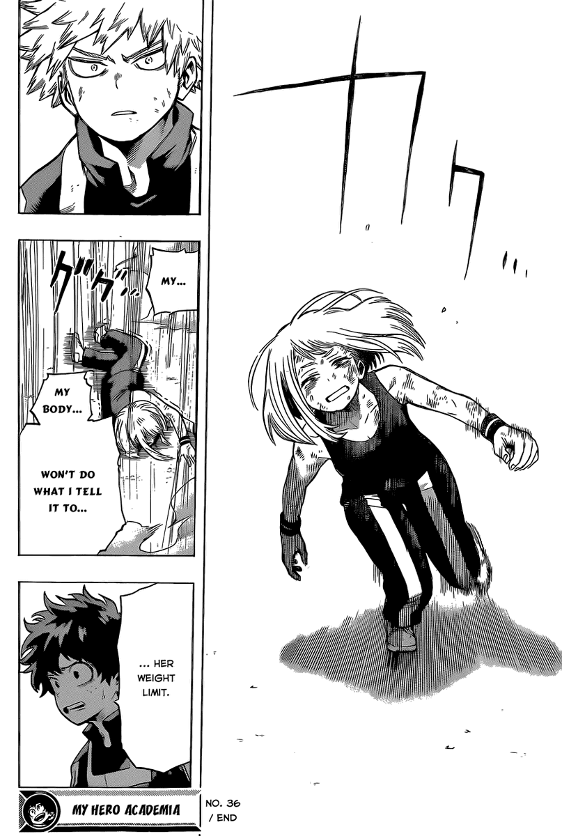 Proofplaya's tweet photo. #ComicThatMadeMeCry
My Hero Academia. My poor girl :( https://t.co/X6SN1ksHSo