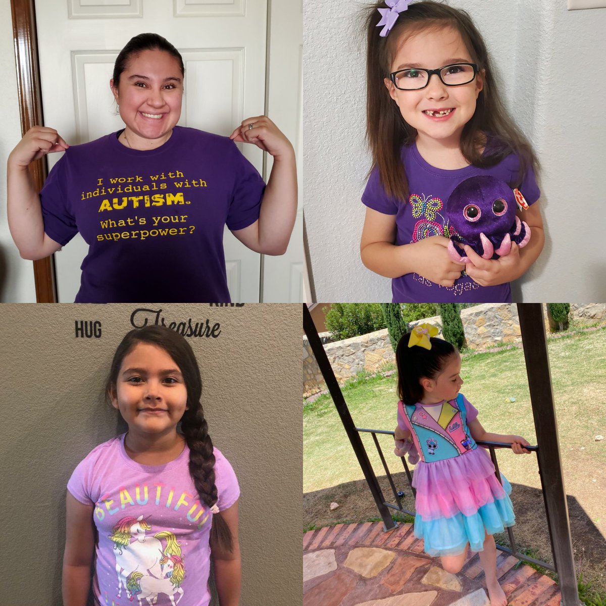 In recognition of military kids everywhere, proud to Purple Up! #PurpleUpDay #TeamSISD