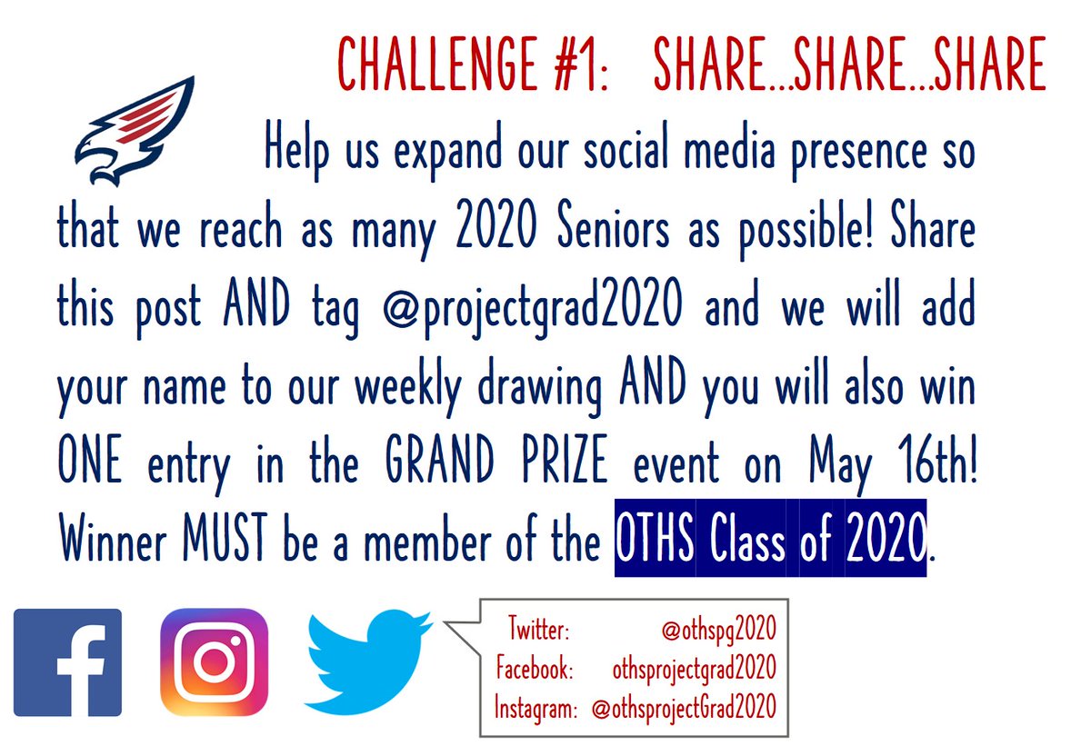 OTHS 2020 Project Grad tweet media