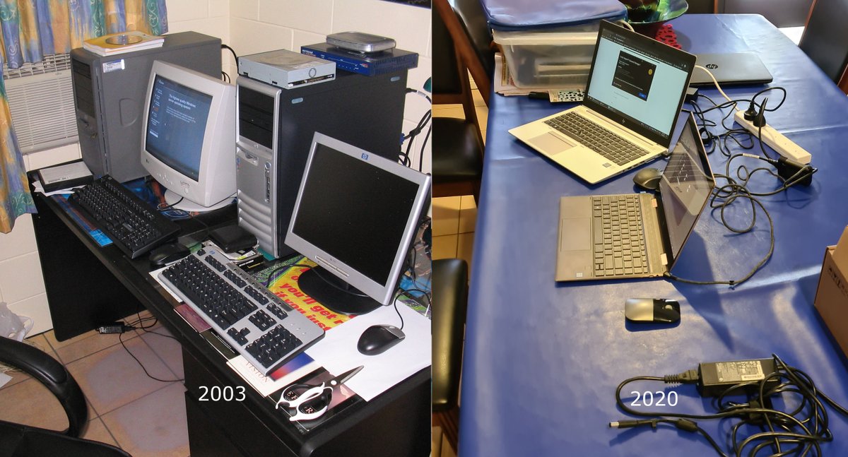 ReefInfoTech's tweet photo. Ahhh how things come full circle, I started Reef IT out of the front room of our house, and now I am back working from home again thanks to COVID19.  I don't miss my office at all 😥

Stay Safe Everyone, Cheers AJ, and the Team at Reef IT https://t.co/ludrcdsurV