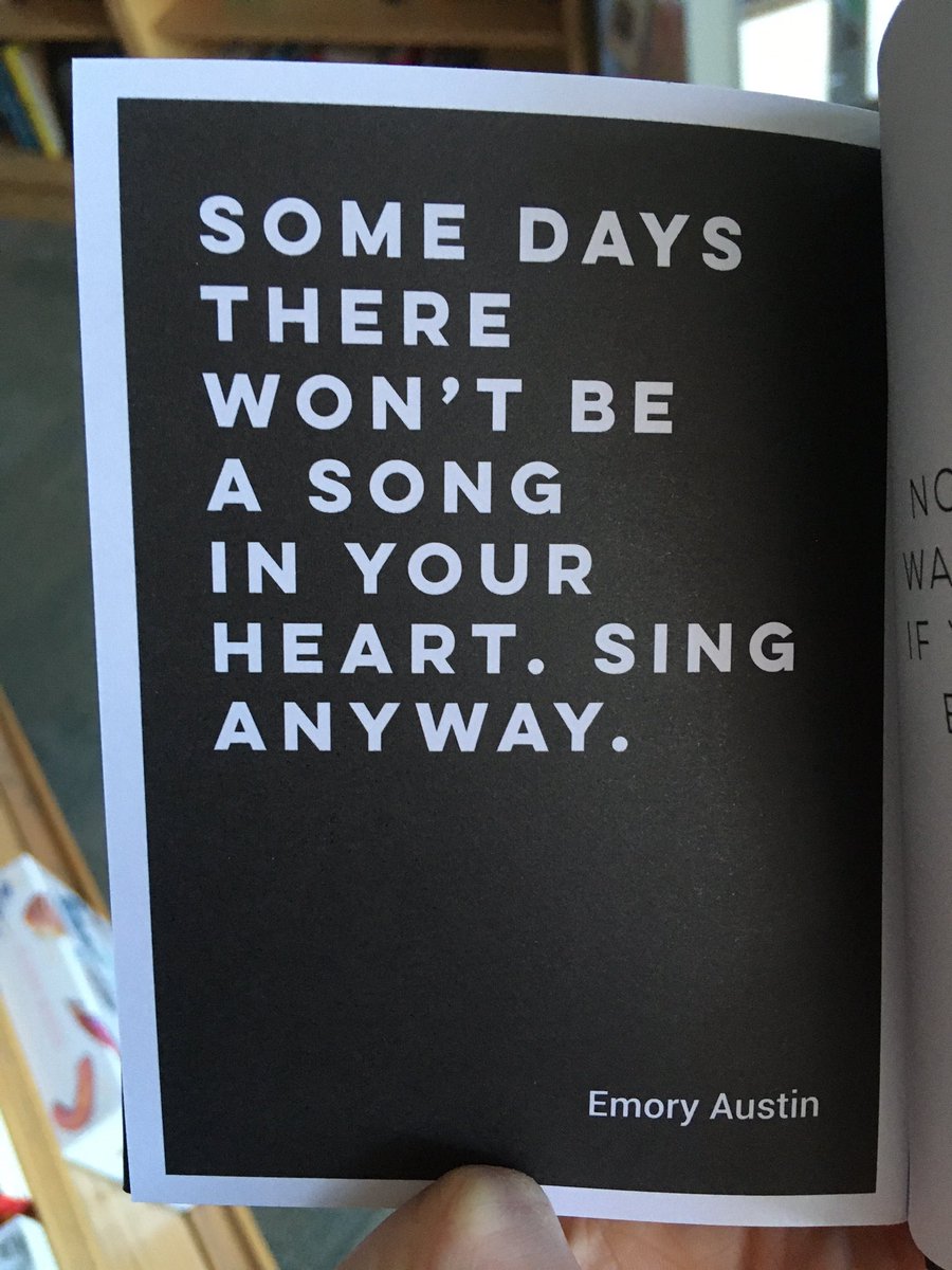 beechwoodbooks's tweet photo. Page-a-Day 30
Words to live by.
#chinup #reasonstosmile #pageaday #day30 #singanyway #shoplocal #independentbookstore https://t.co/UN30DLGBhm