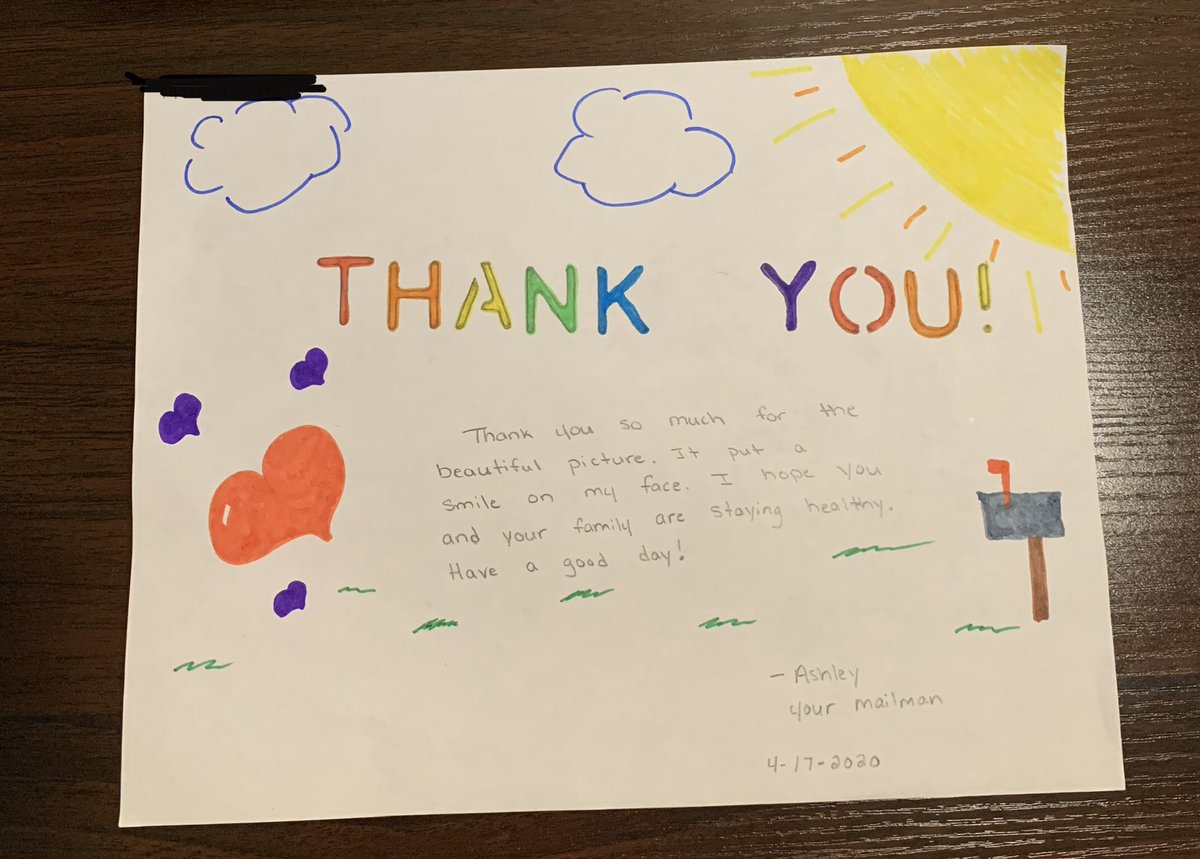 MrsGete's tweet photo. My student couldn’t wait to show me the letter he got back! Thank you Ashley!  @USPS @ElbridgeGaleES https://t.co/EeA6ElyO9y