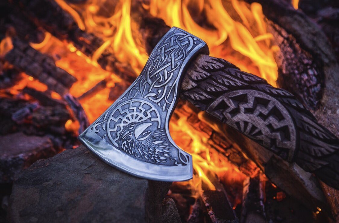 Handmade Axe 🔥

>> Viking-Styles.com <<