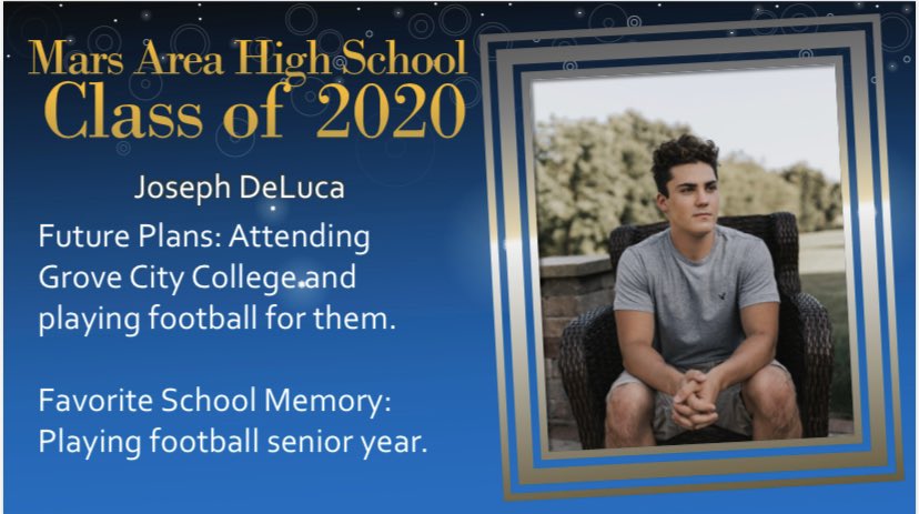MarsAreaSD's tweet photo. 💙💛 SENIOR SPOTLIGHT #classof2020 #weloveourseniors https://t.co/1YAfng0ri8