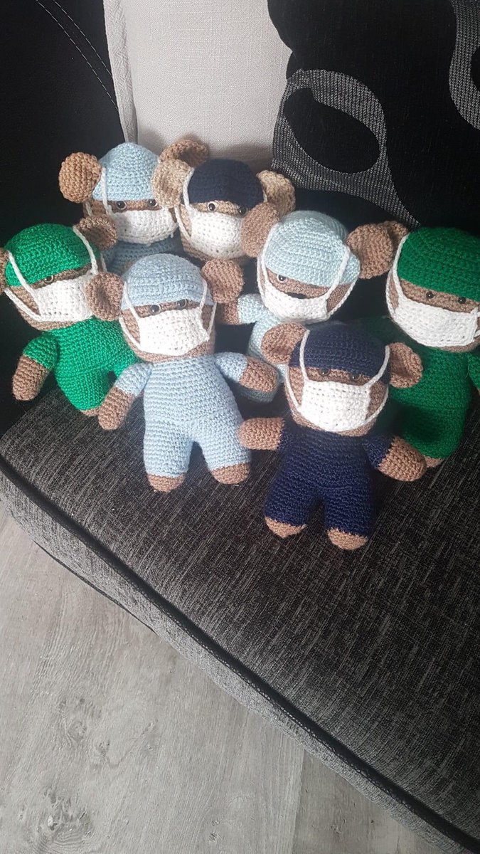 Handmade by a friend and all funds donated to NHS.