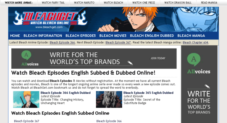 Where to watch bleach episodes english dubbed - morningnimfa