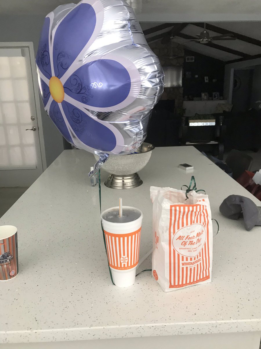 CTrails_ES's tweet photo. What a fantastic Friday! Surprise What-A-Burger delivery and a Starbucks card! Thank you CTE family for your thoughtfulness. #randomkindess โค๏ธโค๏ธ#CTEWeBeforeMe @MOrnelas_CTES @lpineira_CTES https://t.co/kmHixZe4tG