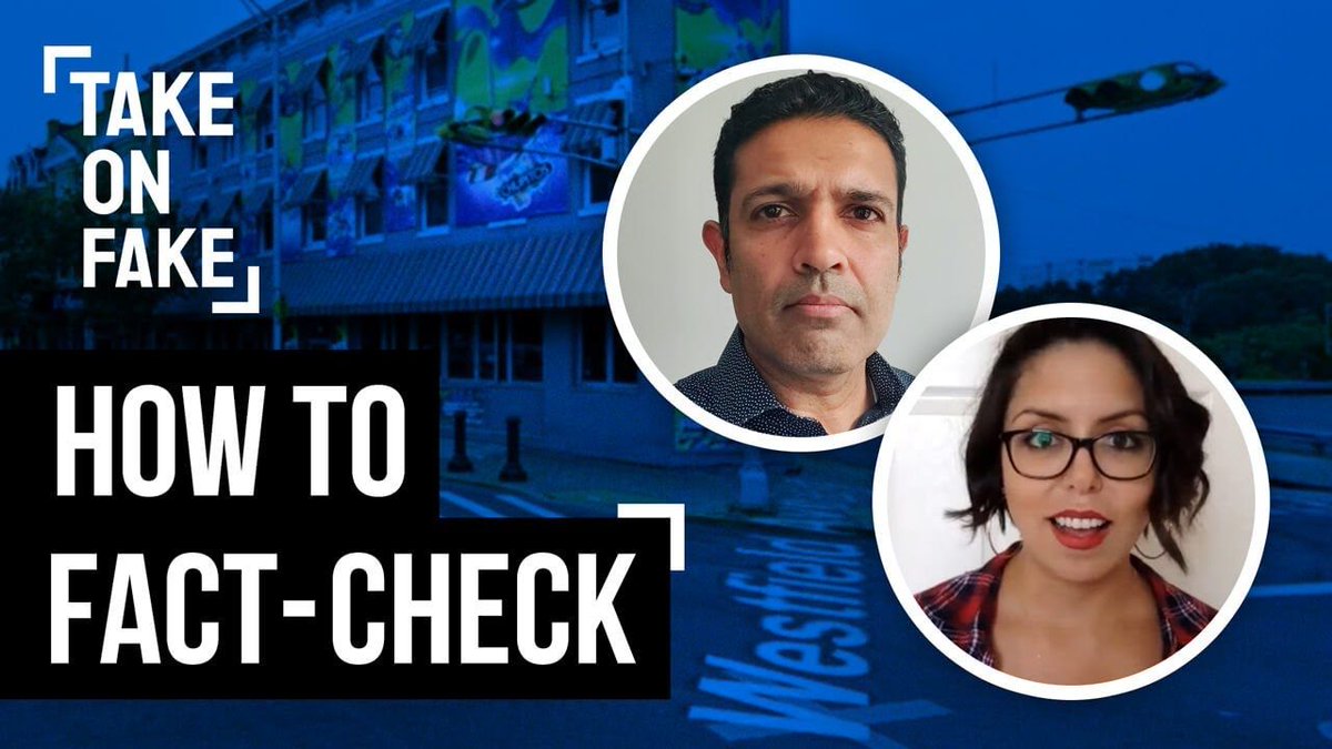 hari's tweet photo. How to Fact-Check Like a Journalist with @lauragrb of @firstdraftnews https://t.co/wYZzWGsUzS Watch as she uses publicly available tools to debunk a viral video. Part of what separates a journalist from everyone else in your feed; the WORK to verify #TakeOnFake https://t.co/YJnUh2WQ7Q