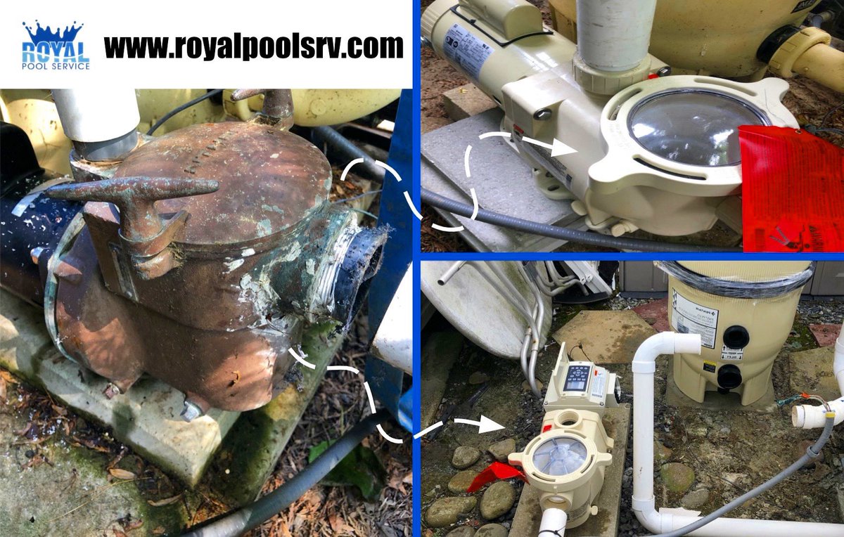 🛠*NEW* Complete Redesign🛠
This is a simple pool pump installation we completed for a customer. Looks amazing!😁
📞610-574-8501 or visit   
 🌏royalpoolsrv.com