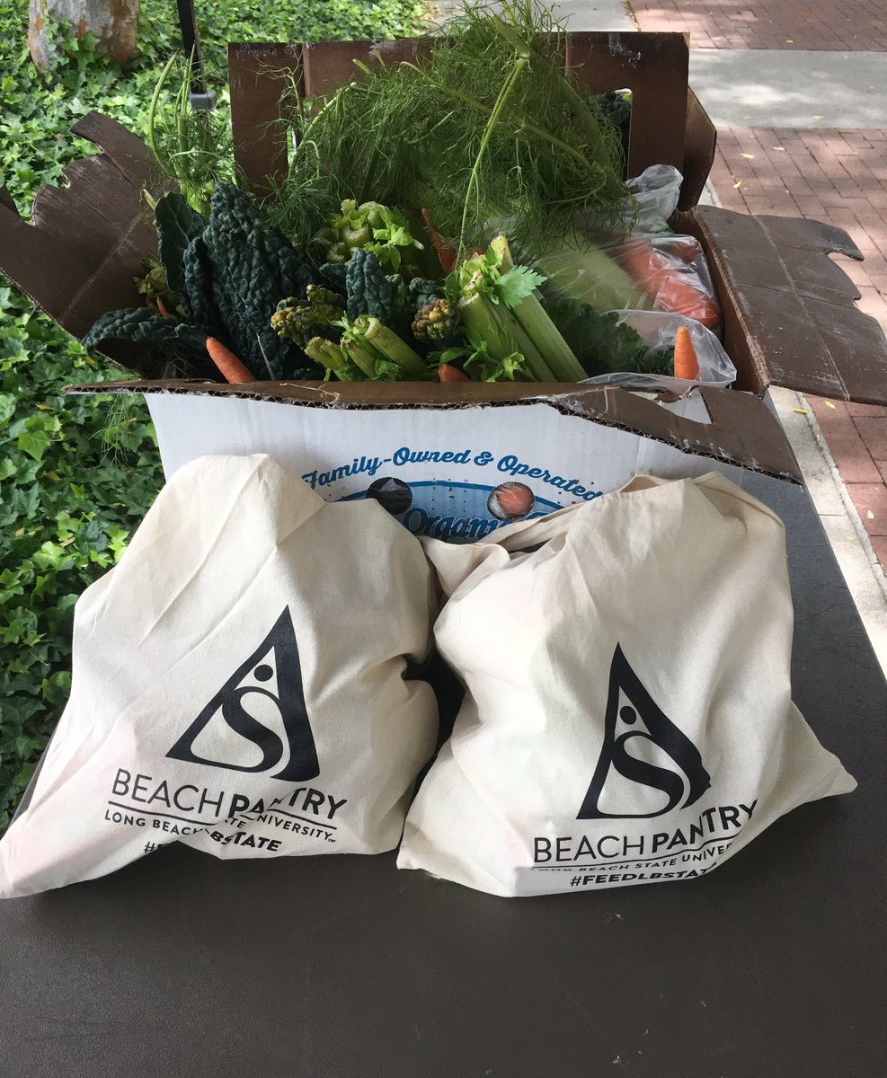 csulbasigov's tweet photo. The ASI Beach Pantry is here for you!
Special thanks to @lbcommunitytabl @StarKistCharlie, Northgate Market, @CSULB Dept. Family & Consumer Sciences and @49erShops for making todayβs pop-up possible! #GoBeach!
Future dates will be posted on ASIβs BeachBoard.
#ASIFEEDS #OneBEACH https://t.co/Qv3dhHCqhB