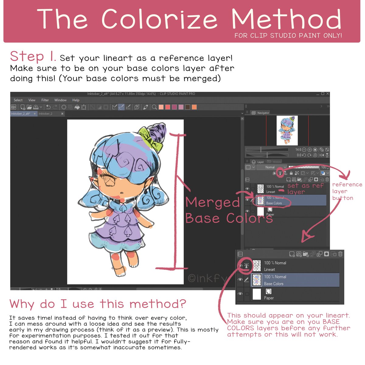 inkfycreates's tweet image. MY TUTORIAL IS done! Finished the first part of my How-To-Color Series. This is how I pick colors! Please let me know in the comments if it helped you! I&apos;d love some feedback!
You can download the high res. version of this tutorial on my Ko-Fi for free! ko-fi.com/inkfycreates