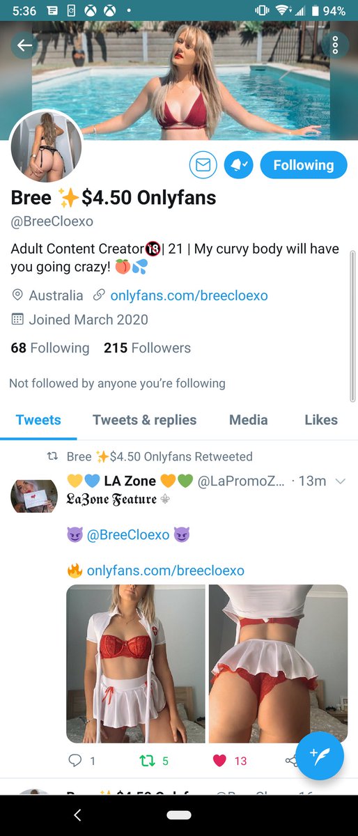 Ashen89250424's tweet photo. Go and literally adore this girl 😍. She is a wonderful happy person. And she is sexy where it counts and more 😏 🔥. Her name is @BreeCloexo and she is the best. Go spoil, and sub to this aussie beautys Only Fans.
https://t.co/Jk8h0T9Jto
Do yourself, and her the favor. 😊 https://t.co/vxZEIgvNS2