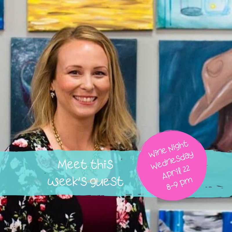 Wine meets Art with Social Art's, Lisa Braun for Episode 3 of Virtual Wine Night Wednesdays - Book your seat through the link inside - mailchi.mp/155b02553b64/w… #winenightwednesday
