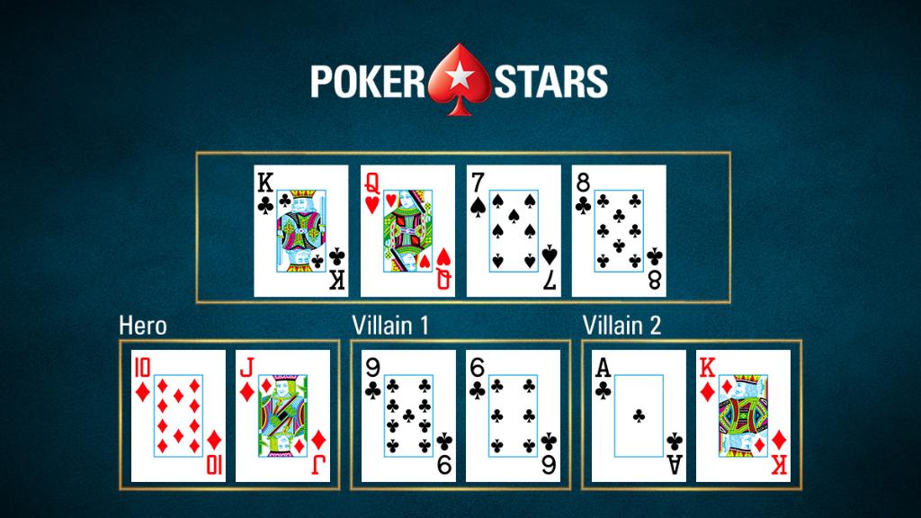 PokerStarsBR's tweet photo. Quantos outs você tem? 🤔 

Responda com o seu [Stars ID] + #FridayGiveaway até as 23:59 BRT desse sábado para concorrer a vários tickets.

* É necessário retweetar esse tweet para participar! *

T&amp;Cs: https://t.co/Do36L3oeGL https://t.co/tqrtnBOUgE