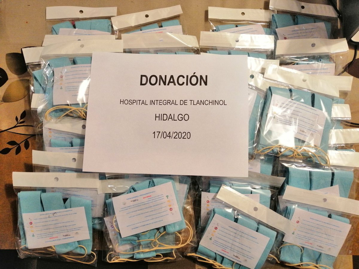 <a href="/DHLMex/">DHL México</a> ayudarías en la entrega de una donación de mascarillas para un hospital CDMX - - >Hidalgo⁉️ #JuntosPodemos #MascarillasParaTodos #masks4all #TeProtejoMeProteges