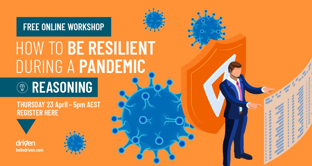 jurierossouw's tweet photo. Join our next online workshop on resilience during the pandemic. This time exploring the domain of Reasoning and critical thinking. It's free to join - next Thursday 23 April at 5p m Sydney time! #getdriven #advancingdespiteadversity #resilience
https://t.co/hJIeXwZtBl https://t.co/zFkMky14RG