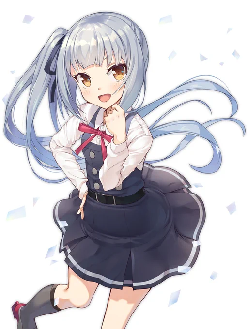 イラスト本表紙に使うつもりの霞ちゃんの絵です 