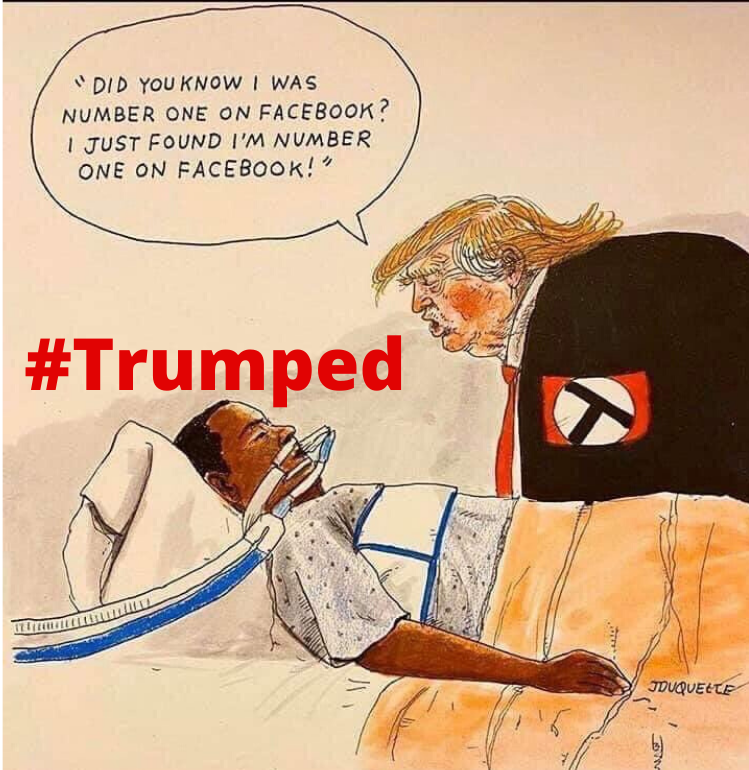 guelph_homes's tweet photo. @ABC .
Sadly, the #MalignantNarcissist is incapable of hearing a word of this understated, constructive critique of its continuing #HomicidalNegligence. 

Instead it and its cadre of putrid #GOPigmen/#GOPigwomen double-down yet again: #MoreDeath, #MoreEconomicRUIN #TrumpedToDeath! https://t.co/qLNVtdylPw