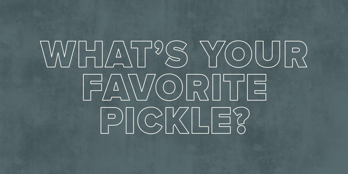 chefsouth's tweet image. Ok. Your turn...What’s Your Pickle? Go! #SomewhereSouthPBS #WhataPickle