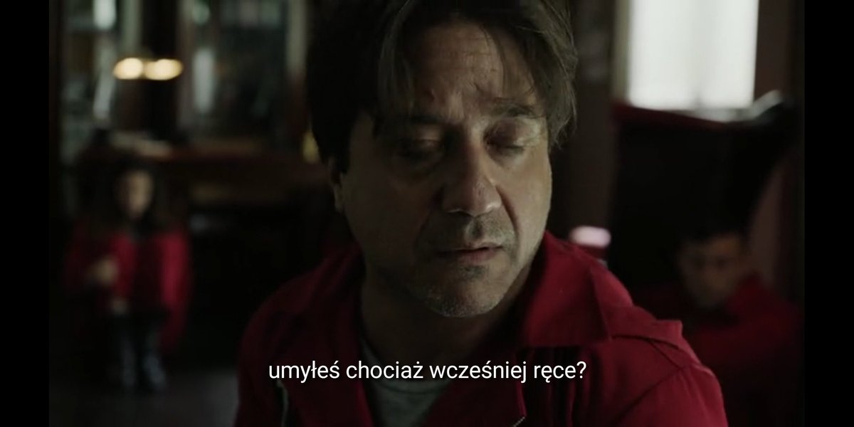 Hi_Maloley's tweet photo. Muszę sobie zostawić gdzieś te screeny bo XDDDD także lądują tutaj #LaCasaDePapel #domzpapieru https://t.co/Q3vI29foaR