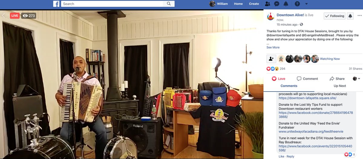 wilabar's tweet photo. Talent: Singing, playing the accordion, and playing one drum with each foot. #CoreyLedet is #Zydeco 🔥 https://t.co/RbCTdaOf9p