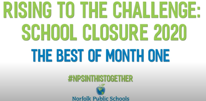 NPSchools_VA's tweet image. This week marked one month of #LearningInPlace, #SocialDistancing, #GrabNGo meals, &amp;amp; face masks, but not without a lot of #smizing (smiling w/our eyes) &amp;amp; #AirHighFives! 

Enjoy this video montage of Rising To The Challenge: youtu.be/6MzKc8-CWPk

#NPSInThisTogether #NoKidHungry