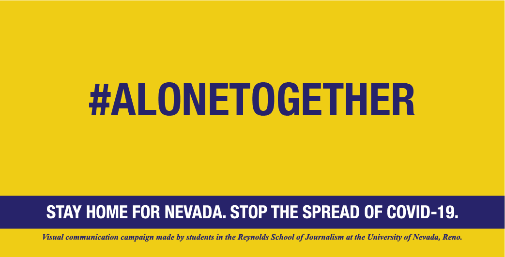 JaymeTweeter's tweet photo. Although it's not ideal for many of us, it's important that we continue to #StayHomeForNevada. The more we follow these rules the sooner everything will be back to normal, and just remember that we are #AloneTogether. #RSJ108 @carenroblin https://t.co/xdiTPqfMjg