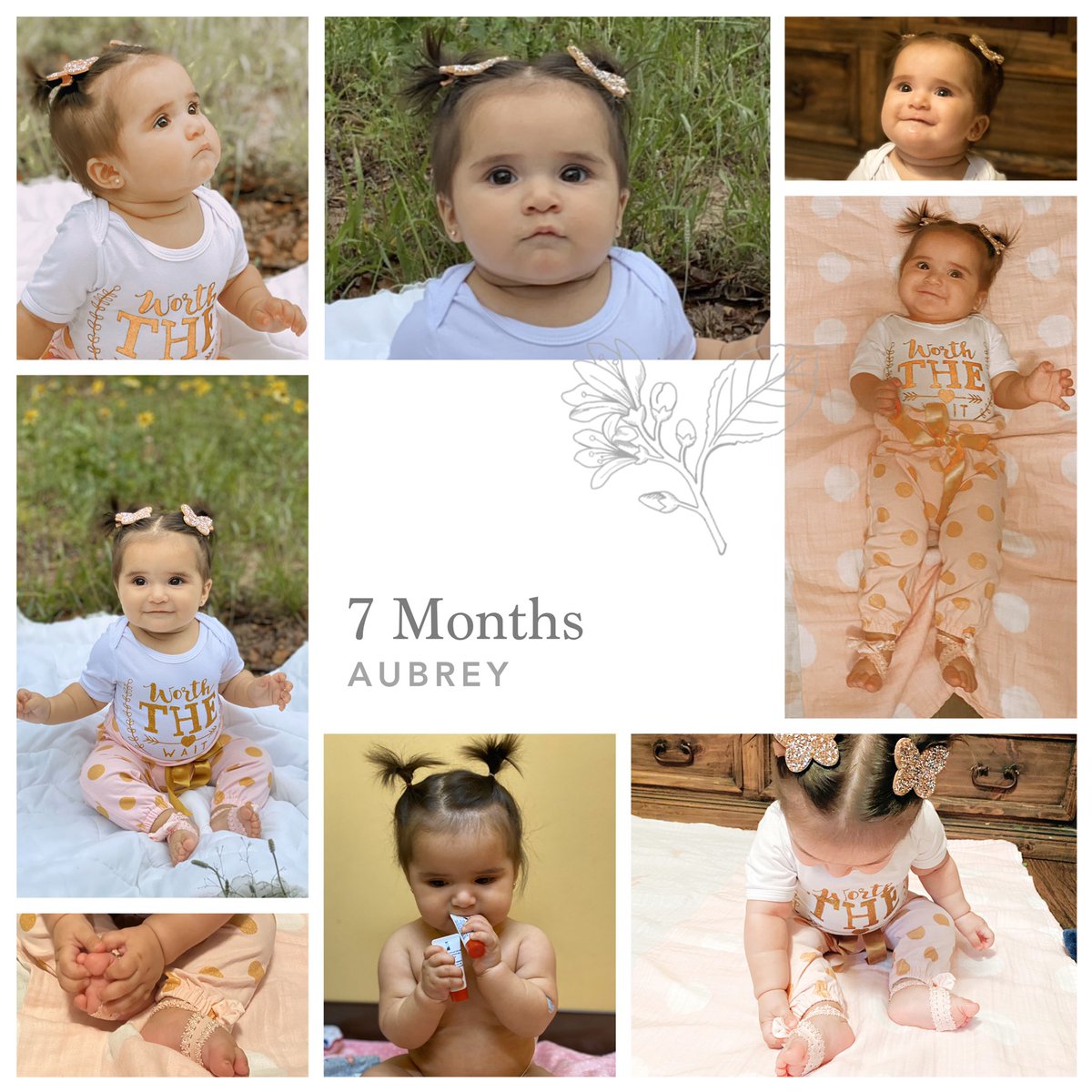 atcarrillo84's tweet photo. Let’s lighten up your thread with some #beauty #7months #babypics #love #pigtails #goldandpink #hashtagsforlife #baby #chunkers 🎀💕🌼 https://t.co/mbE7sMnbG9
