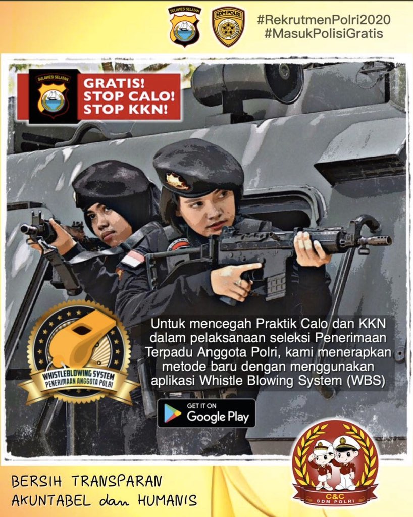 Calon Siswa/i POLRI (@casispolri) on Twitter photo 