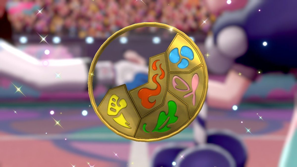 SarahMaeAtchley's tweet photo. i did it! #FairyBadge #PokemonSwordShield #NintendoSwitch https://t.co/E84rj9xm0J