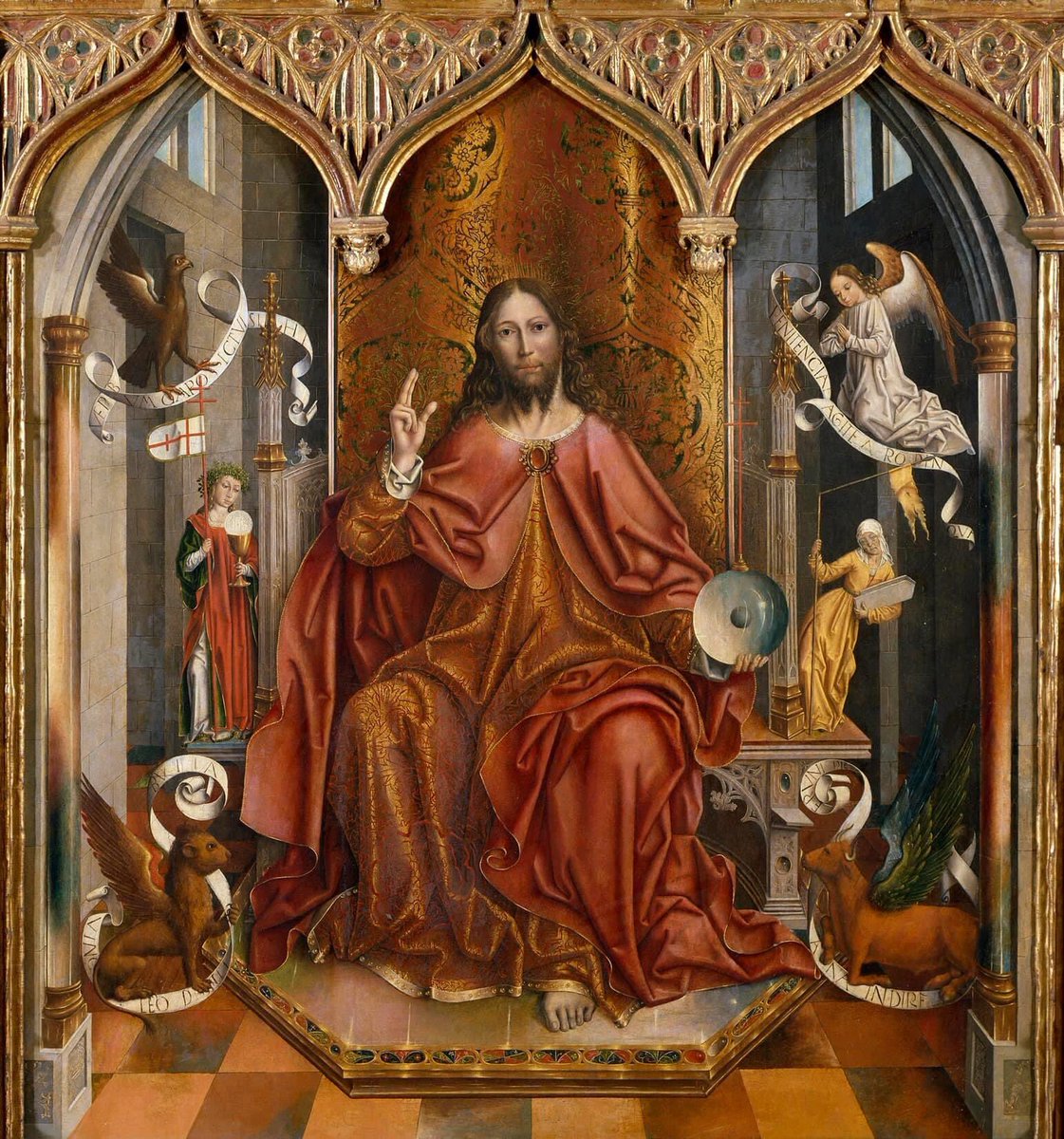 MaryOratory's tweet photo. "O Death, where is your sting? O Hell, where is your victory? Christ is risen, and you are overthrown. Christ is risen, and the demons are fallen. ~St. John Chrysostom
#easter #stilleaster #christisrisen #joyful #saviour #christ #resurrection #holy #catholic #essential https://t.co/8wgEXEEkFw