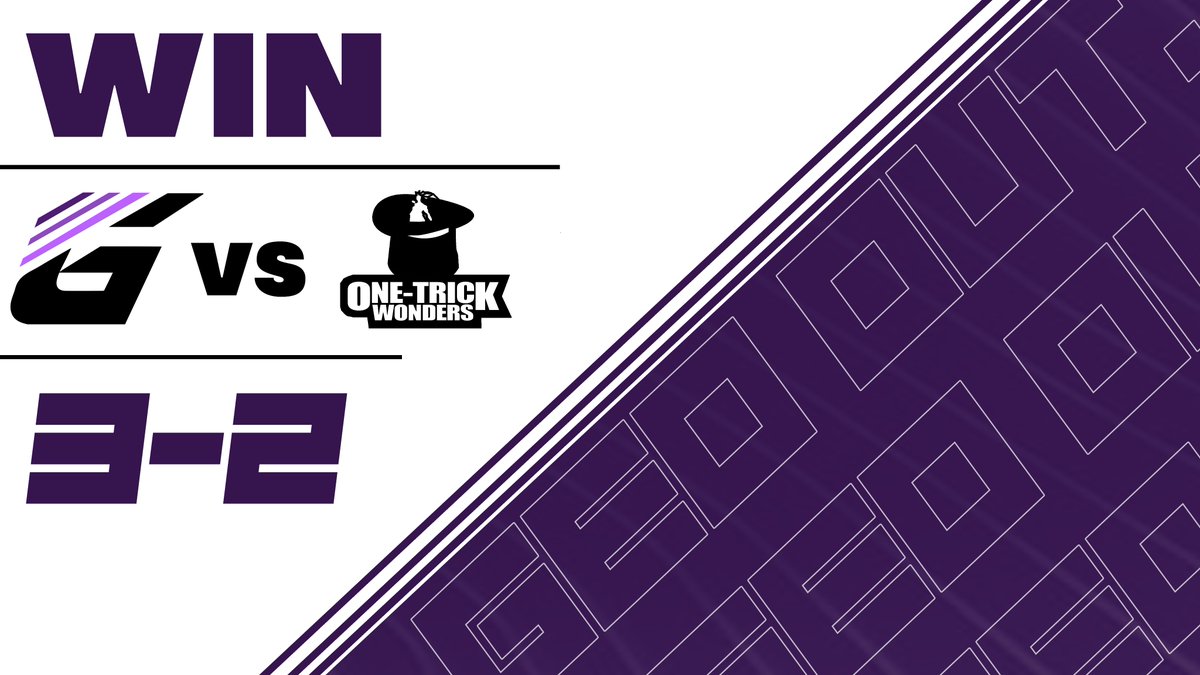 Geometric_OW's tweet photo. gg we close out the regular season with a winπ
@1TrickWonders @KingGenius17
#GeoOut https://t.co/87FHbPyb6s