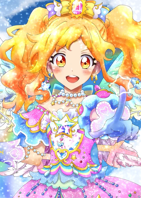 みつしらせさん(@MiTSUSHiRACE)からバトンを頂きました……!!圧倒的感謝っ……!!!

アイカツしてます……!!キラキラした女の子が好きです……!!!

#絵描き繋がれ 