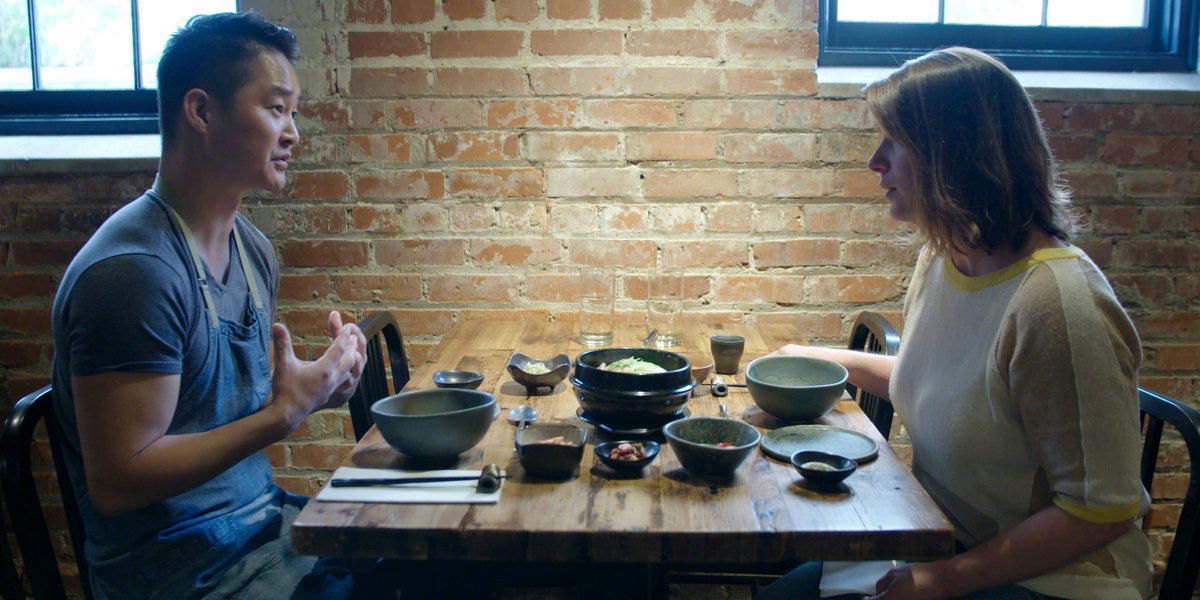 chefsouth's tweet image. Getting a kimchi and banchan lesson from #DurhamNC’s @myonghoonlee of @m_restaurantsnc #SomewhereSouthPBS #WhataPickle