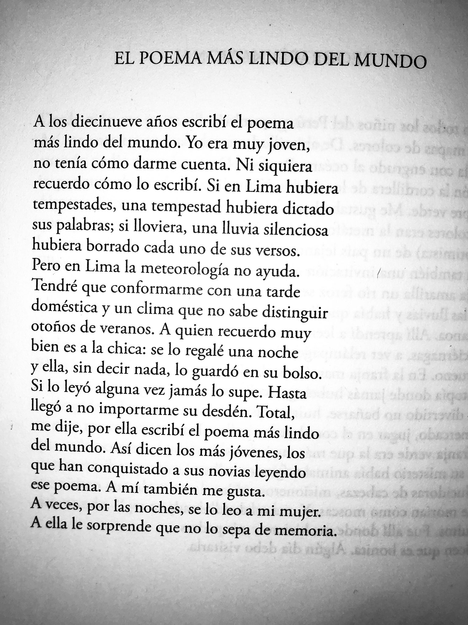 Insignia Caliza Correo Lee Por Gusto Twitterren: "El poema más lindo del mundo. Eduardo Chirinos.  https://t.co/4qBmVvGY7g" / Twitter