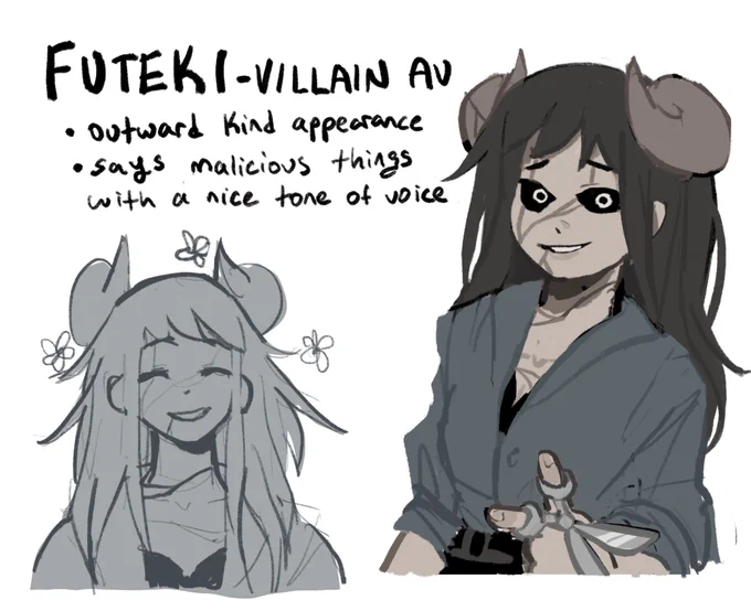 notes on villain au futeki #bnha 