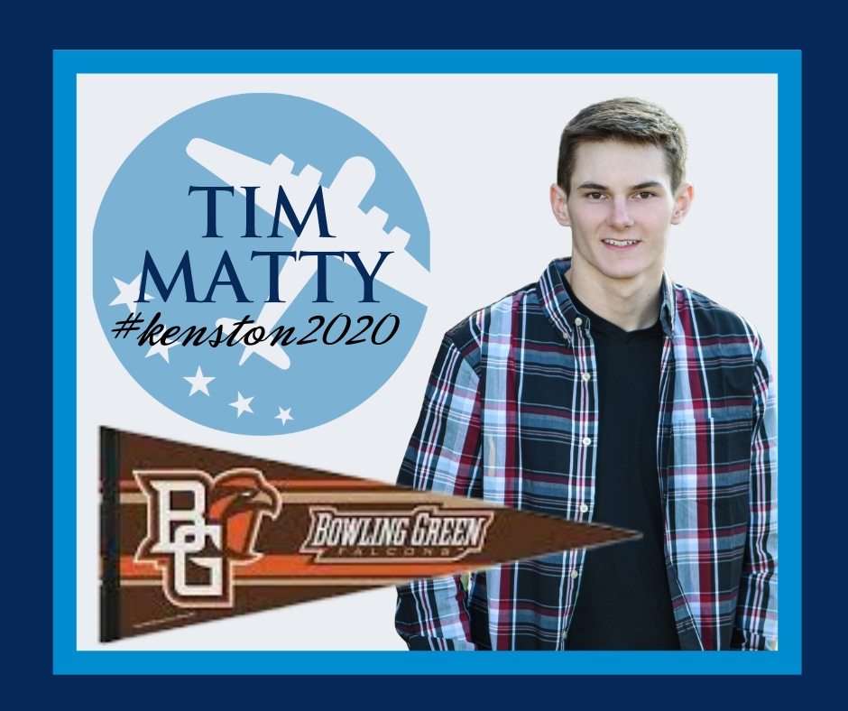 KenstonKHS's tweet photo. In the Fall, Tim will be majoring in Environmental Science @bgsu. His favorite class at KHS was Geology of the National Parks. The advice from Tim is, “Get involved with sports. They become a second family.” #homegrown #kenston2020 #kenstonstrong https://t.co/YgDqfAioIq