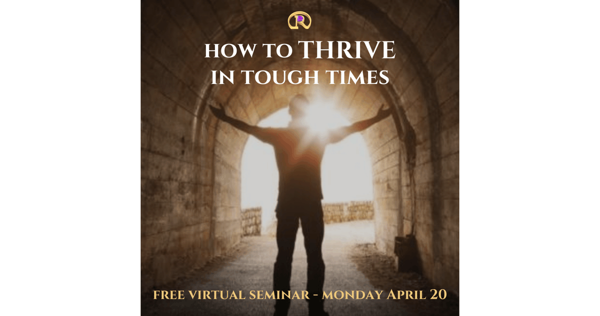 DreamalityCoach's tweet photo. In response to the current global situation, I invite you to join me in our special virtual Dreamality Introductory Seminar: “How to Thrive in Tough Times” -- Monday April 20 from 6-8 pm on Zoom. Get more info and register as our GIFT at https://t.co/rDr9WBVT9N https://t.co/7lYEuzB4FT
