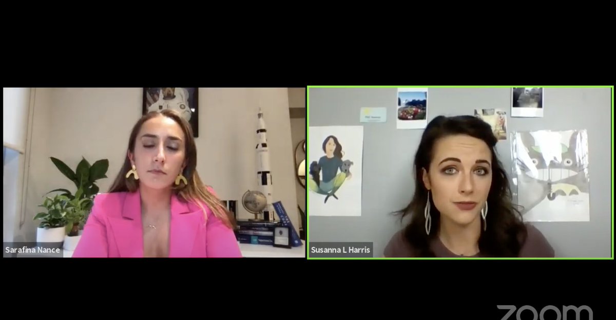PaolaVFigueroa's tweet photo. Great discussion by @SusannaLHarris and @starstrickenSF on graduate student mental health in #DrunkScience! #FoodForThought @PhD_Balance https://t.co/AzQHafr4uU
