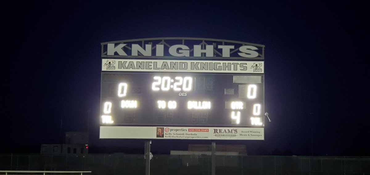 Thank You <a href="/KHS_Knights/">Kaneland Athletics & Activities</a> Nation &amp; everyone who turned on thier porch lights tonight to participate in #LightsForTheFight #SeniorStrong