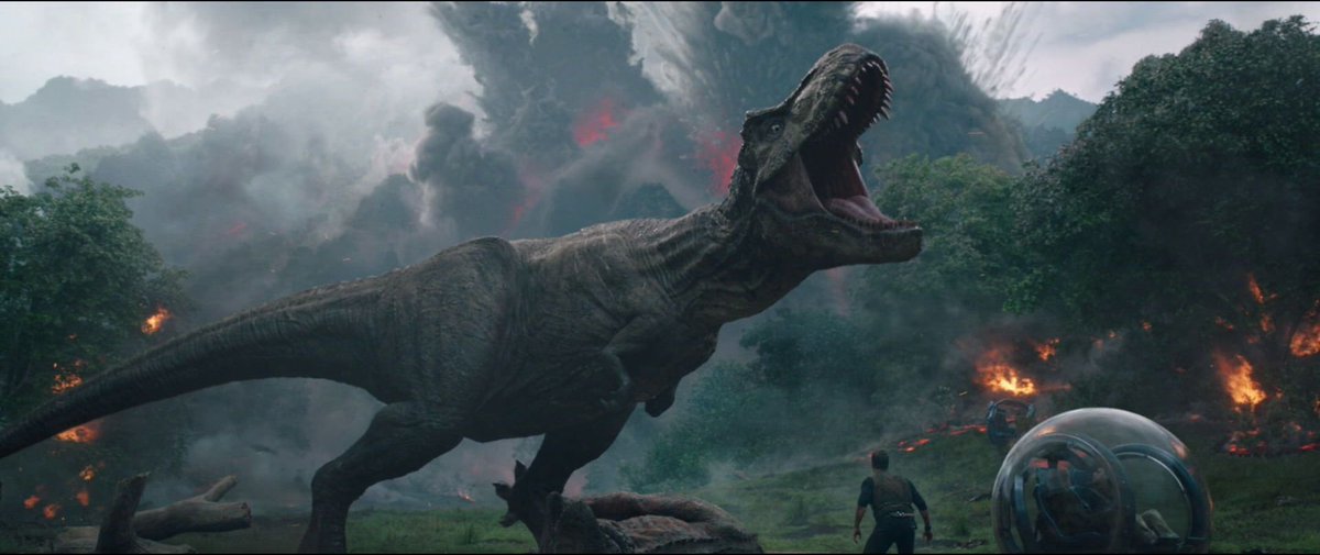 Brycenator100's tweet image. Bye Bye Blue Filter. 
•
Jurassic Looks So Much Better Without It.