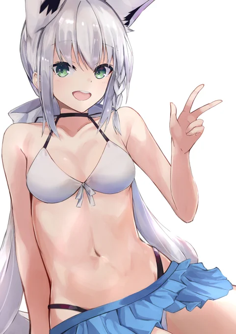 水着きーつね #絵フブキ 