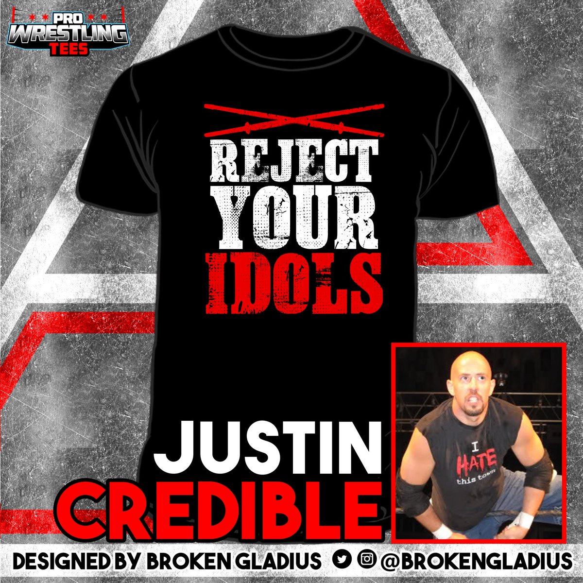 BrokenGladius's tweet photo. 3 of my Personal Favourite Designs I did with @PJPOLACO, we made quite a few together and made a Hell of a friendship at the same time. If you want to support the man they call #JustinCredible then get over to https://t.co/NdzgyZHOAj and represent the #HardcoreIcon https://t.co/f7VMgDxjuK