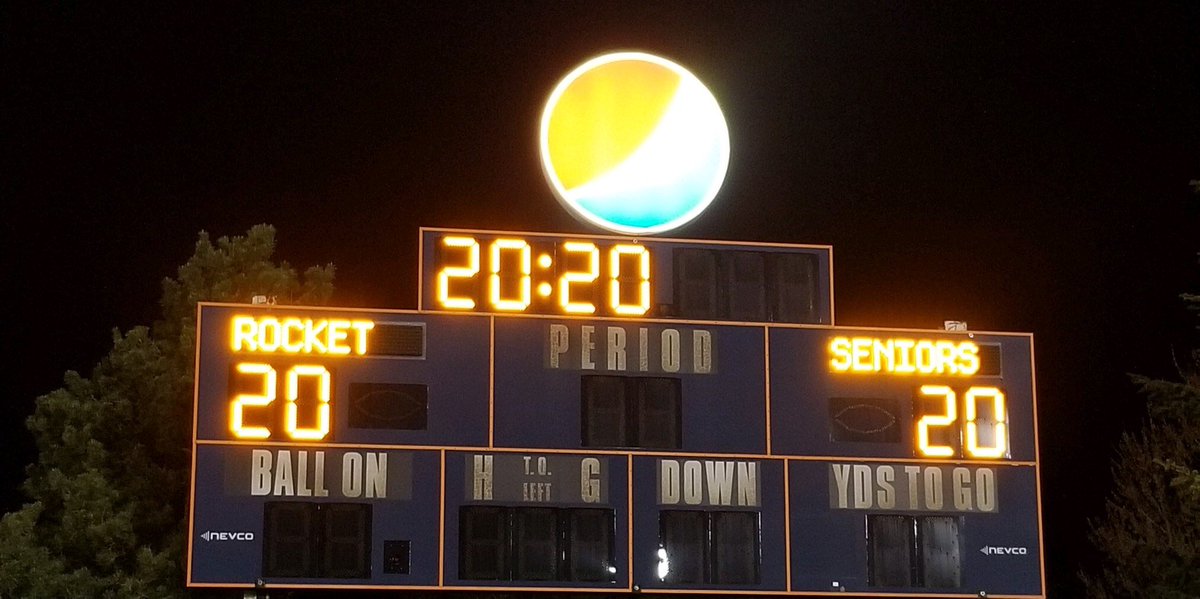 RochesterHS_3A's tweet photo. The scoreboard said it all for our seniors. https://t.co/lYLsSL9Z2w