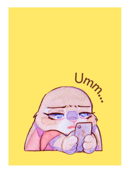 ??(なんて送ろうかなぁ...) 